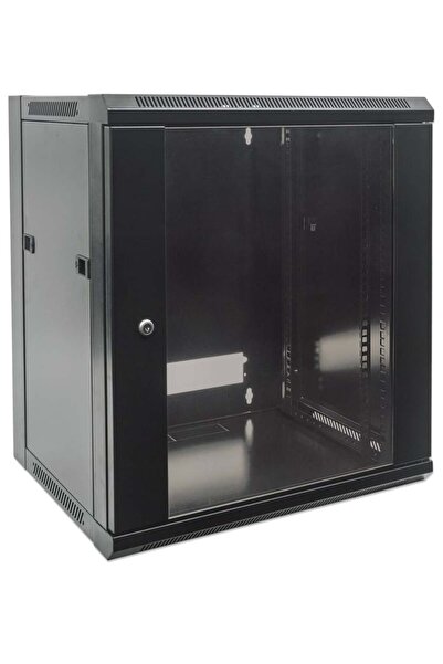 Intellinet Distribuitor de energie 9HE 570x600mm negru, neasamblat