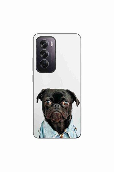 OEM Калъф, съвместим с Oppo Reno12 Pro, силиконов гел TPU, с модерен десен на...