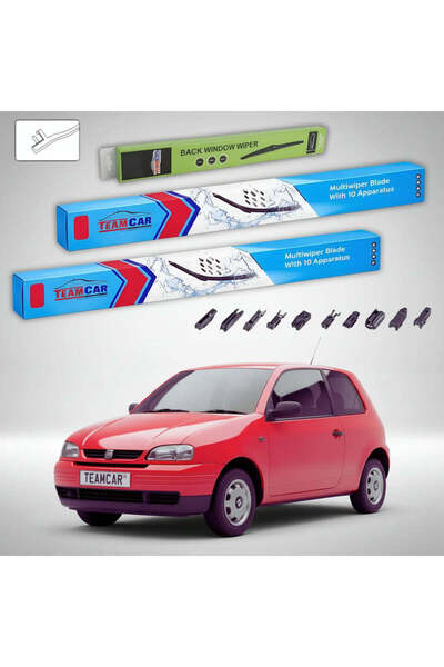 TEAMCAR Υαλοκαθαριστήρας Seat Arosa 6H 1997-1999 |   Σετ Επίπεδων Στηριγμάτων...