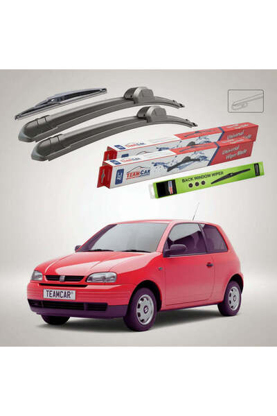 TEAMCAR Υαλοκαθαριστήρες Seat Arosa 6H 1997-1999 |   Σετ Επίπεδων Στηριγμάτων...