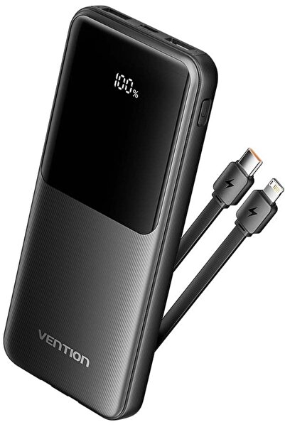 Vention POWER BANK USB 10000MAH 22.5W/NEGRU FHOB0
