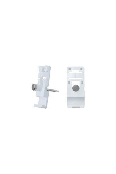 Qoltec Uchwyt / Klip do kabli 15x13mm na≈õcienny