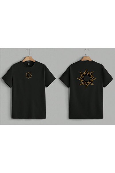 EFEVRA Sun Printed Oversized T-Shirt