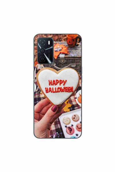 OEM Husa compatibila cu Oppo A16 Silicon Gel Tpu Model Happy Halloween Cookies