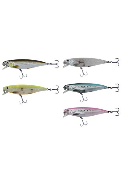 Savage Gear 3D Twitch Minnow 8cm 8,5g Sahte Balık 02-Green Silver