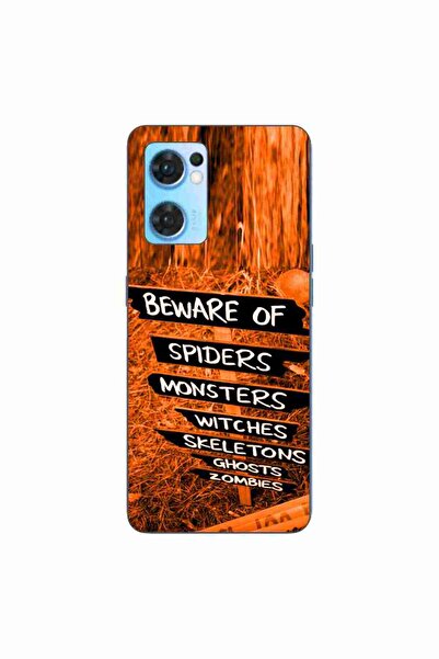 OEM Husa compatibila cu Oppo Reno7 5G Silicon Gel Tpu Model Halloween Beware ...
