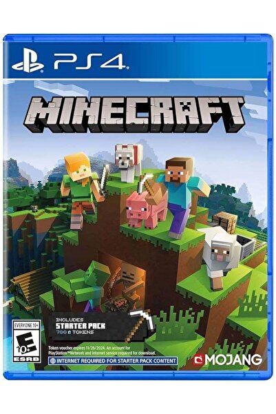 Mojang PlayStation 4 - Minecraft (PS4 Oyun) Dijital PSN Hesabı Kişiye Özel