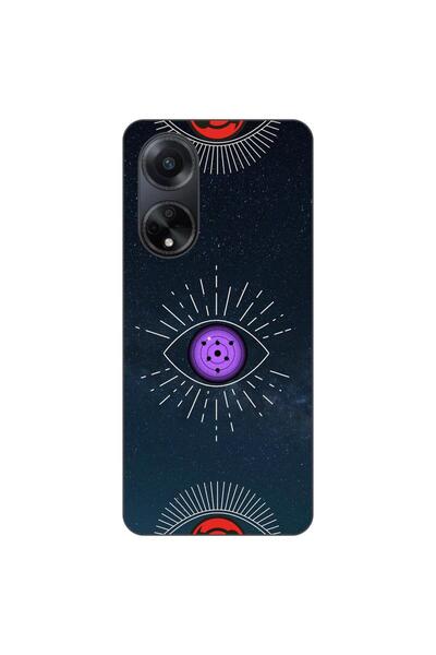 OEM Husa compatibila cu Oppo A98 5G Silicon Gel Tpu Model Tomoe Rinnegan Eye