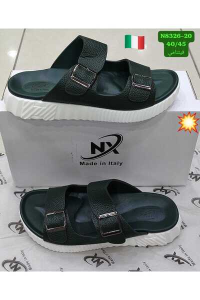 NX Italian Comfortable Summer Casual Sandals with Double Straps and Adjustabl...
