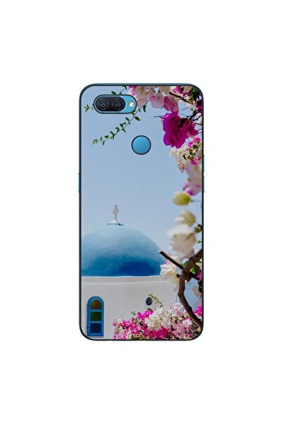 OEM Θήκη συμβατή με Oppo A12 Σιλικόνης Gel TPU με σχέδιο Ελλάδα Σαντορίνη