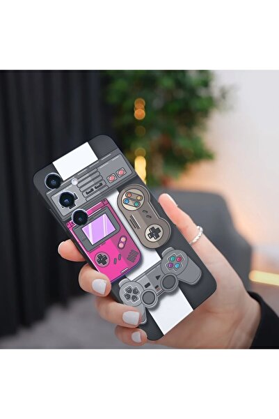 Viceversa Husă de telefon compatibilă cu Samsung Galaxy S24 FE, Viceversa, model retro gaming, Silicon, TPU