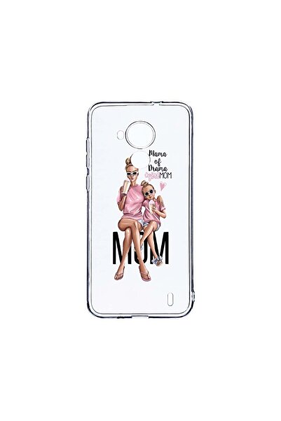 bestcase Διαφανής Θήκη Σιλικόνης 2MM, Συμβατή με Nokia C30, Κορίτσι Μαμά Μαμά...