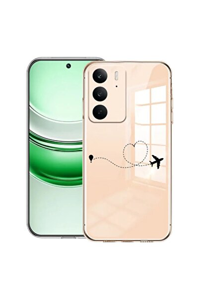 bestcase Husă transparentă din silicon pentru Realme C71, Love To Travel, 204...