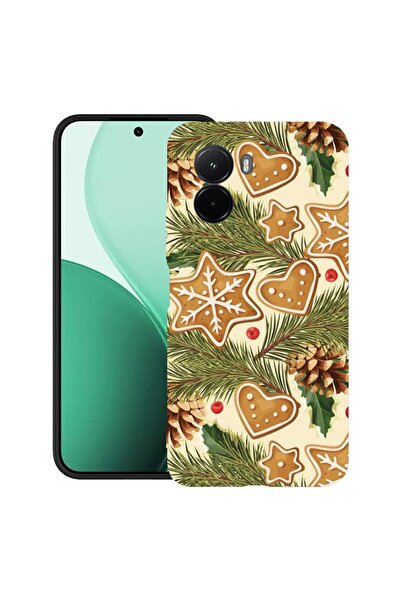 bestcase Υπέρλεπτη Θήκη TPU Συμβατή με Poco M7, με Σχέδιο Χριστουγεννιάτικων ...