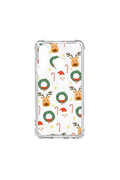 bestcase Husa Anti Shock Silicon Compatibila Cu Huawei P30 Lite, Happy Xmas, ...