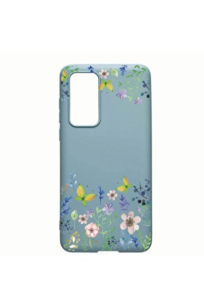 bestcase Θήκη Huawei P40, Σχέδιο Πεταλούδες-Λουλούδια, ανθεκτική στη φθορά, α...
