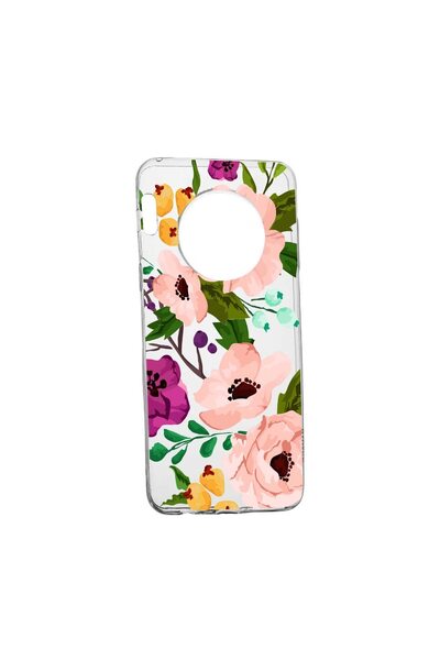 bestcase Husa Flowers, pentru Huawei Mate 30, rezistenta la uzura, anti-alune...