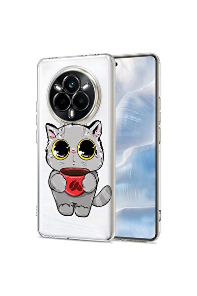 bestcase Husa pentru Realme 14 Pro 5G, BestCase¬Æ Clear Silicon 2MM, Sweet Ca...