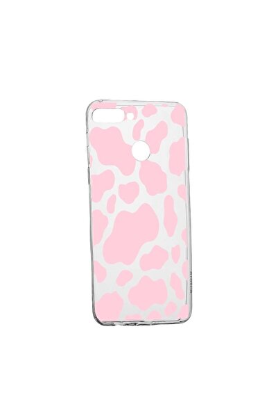 bestcase Θήκη σιλικόνης συμβατή με Huawei Y6 Prime 2018, Ροζ Αγελάδα, ανθεκτι...