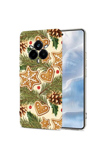 bestcase Husa pentru Realme 14 Pro 5G, BestCase¬Æ Clear Silicon 2MM, Xmas Pat...