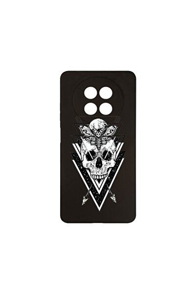 bestcase ¬Æ Husa Slim SIlicon 0.8MM, Compatibila Cu Realme 12 5G, Skull, Prot...