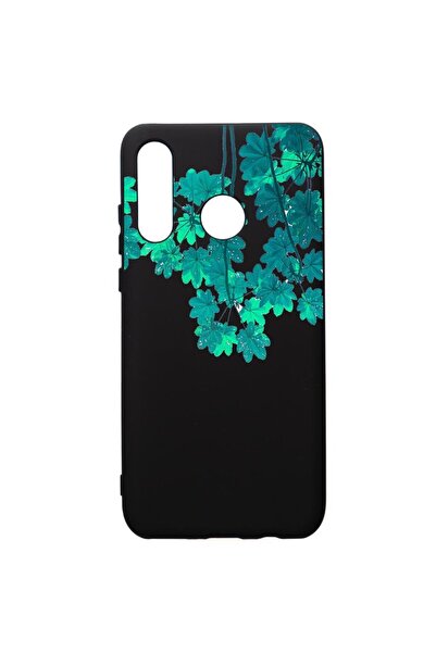 bestcase Husa de protectie Huawei P30 Lite, Green Forest, silicon, cu interio...