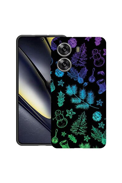 bestcase Калъф за Poco X7 Pro 5G, Коледен десен, Тънък силиконов 0.8ММ, Ударо...