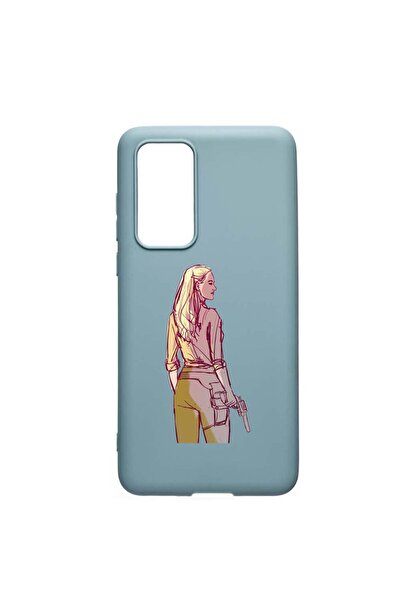 bestcase Husa Huawei P40, WestWorld, rezistenta la uzura, anti-alunecare, din...