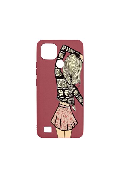 bestcase Silicone Case, Compatible with Realme C21, Girl Friend, wear-resista...