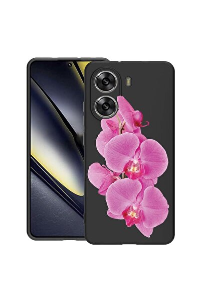 bestcase Ултра тънък TPU калъф, съвместим с Poco X7 Pro 5G, Флорален - Минима...
