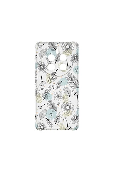 bestcase ¬Æ Husa Anti Shock 1.5MM, Compatibila Cu Realme 12 Pro, Flowers, Rez...
