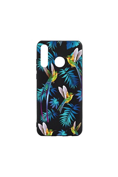 bestcase Husa Silicon Compatibila Cu Huawei P30 Lite, Tropical, rezistenta la...