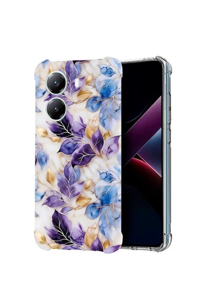 bestcase ¬Æ Husa Anti Shock Compatibila cu Poco X7 Pro 5G, Floral - Aesthetic...