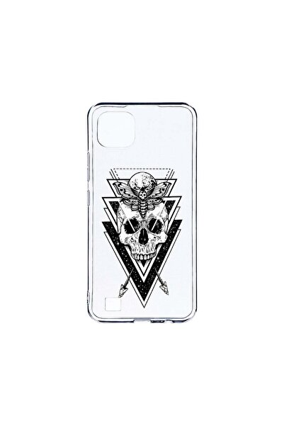 bestcase Husa BestCase¬Æ Clear Silicon 2MM, Compatibila Cu Realme C20, Skull,...