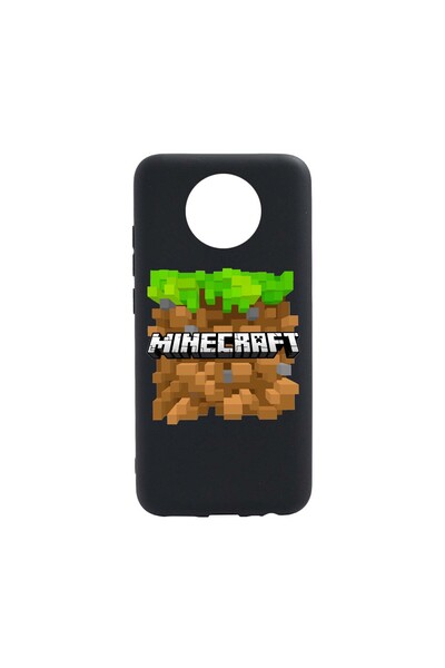bestcase Husa Silicon Compatibila cu Nokia C10, Minecraft, rezistenta la uzur...