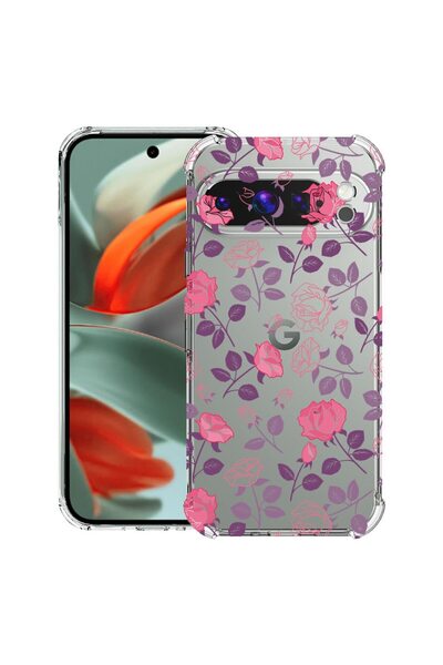 bestcase ¬Æ Husa pentru Google Pixel 9 Pro XL, Anti Shock 1.5MM, Rose, Protec...