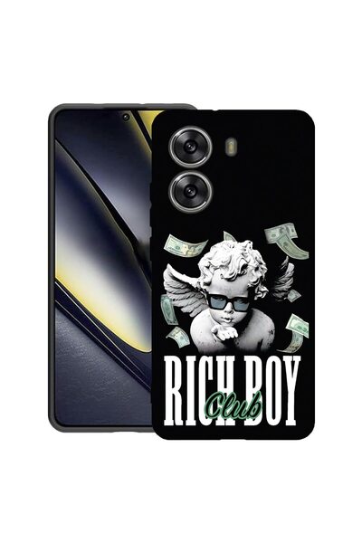 bestcase ¬Æ Husa pentru Poco X7 Pro 5G, Rich Boy Club, Slim Silicon 0.8MM, An...