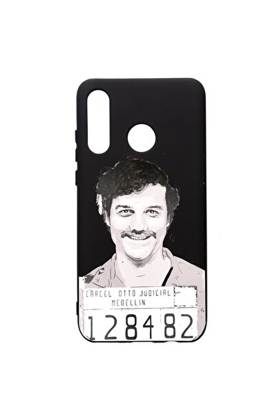 bestcase Защитен калъф за Huawei P30 Lite, Наркос Пабло Ескобар, силиконов, с...