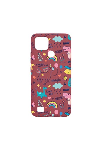 bestcase Husa Silicon, Compatibila Cu Realme C21, Unicorn - Dreams Comes True...