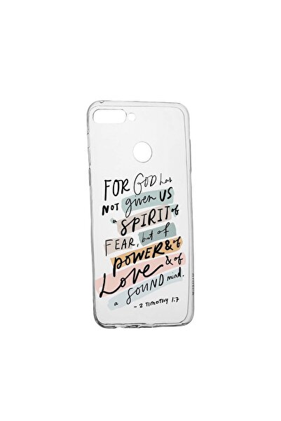 bestcase Защитен калъф с библейска послание, за Huawei Y6 Prime 2018, устойчи...