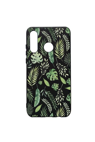 bestcase Husa de protectie Huawei P30 Lite, Feathers, silicon, cu interiorul ...