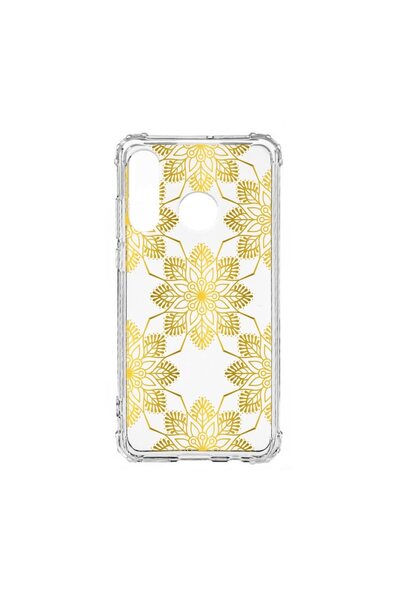 bestcase Husa Anti Shock Silicon Compatibila Cu Huawei P30 Lite, Golden, Mili...