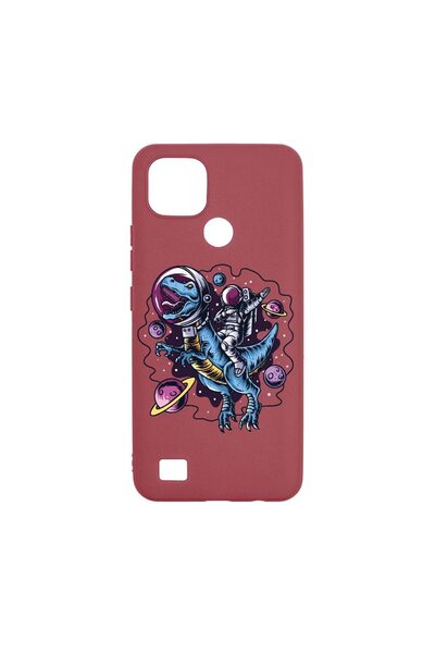 bestcase Husa Silicon, Compatibila Cu Realme C21, Astronaut Ride, rezistenta ...