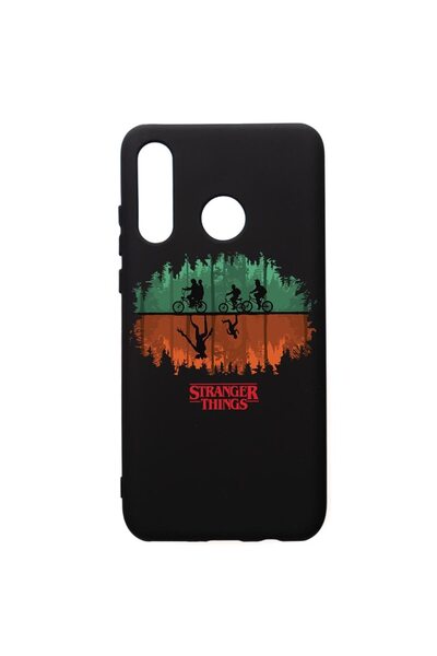 bestcase Θήκη προστασίας Huawei P30 Lite, Stranger Things, σιλικόνης, με υφασ...