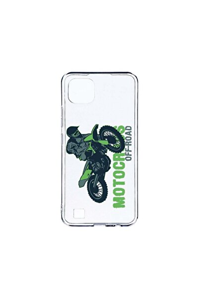 bestcase Διαφανής Θήκη Σιλικόνης 2MM, Συμβατή με Realme C20, Motocross, Αντικ...