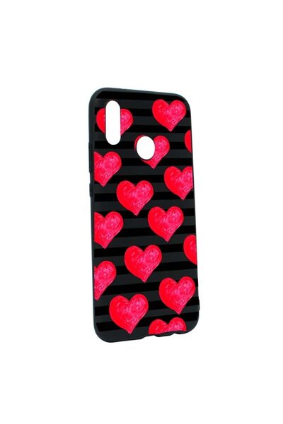 bestcase Husa Huawei P20 Lite, Silicon, Red Heart B102