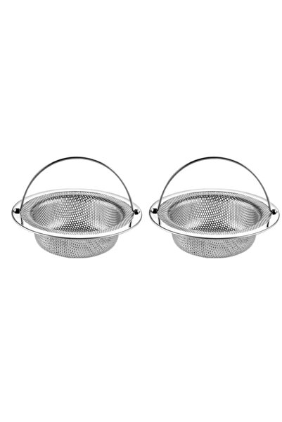 choice2 2PCS Stainless Steel Kitchen Sink Filter Floor Drain Mesh Bathroom Fi...