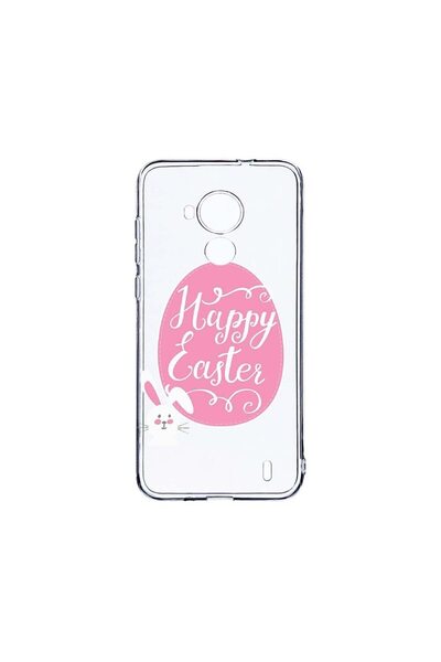 bestcase Διαφανής Θήκη Σιλικόνης 2MM, Συμβατή με Nokia C30, Καλό Πάσχα, Αντικ...
