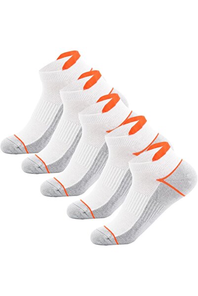 KODAL White Copper Ankle Socks for Men and Women, Odor-Free, Arch Support, Mo...