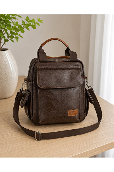Sellini Daily and Travel Backpack Brown 3-in-1 Ergonomic Design